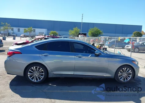 2017 Genesis G80 3.8 из США, поврежденный, VIN KMHGN4JE3HU182617